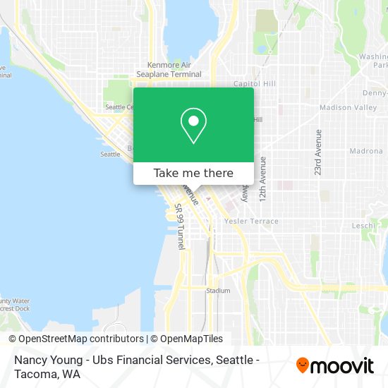 Mapa de Nancy Young - Ubs Financial Services