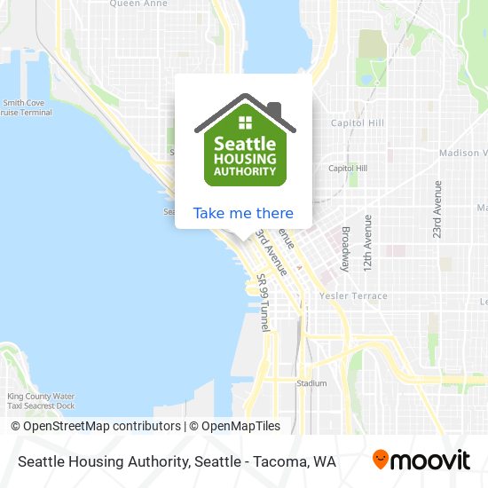 Seattle Housing Authority map