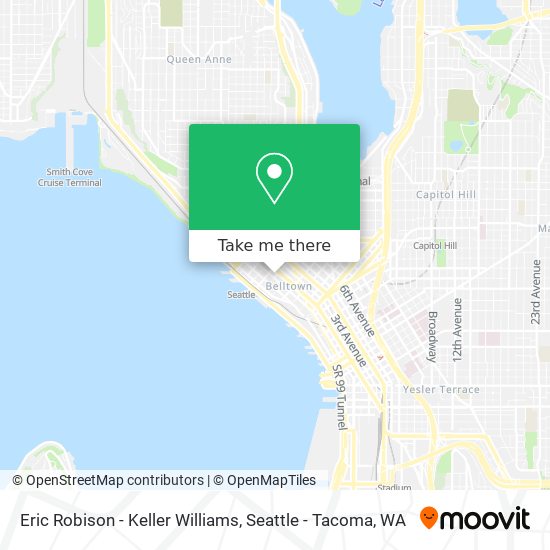 Eric Robison - Keller Williams map