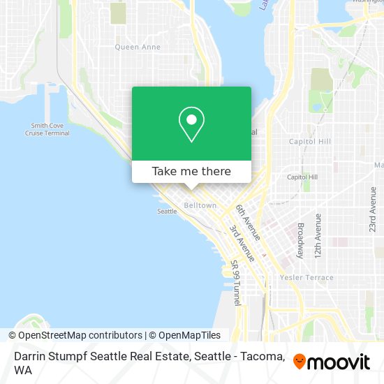 Darrin Stumpf Seattle Real Estate map