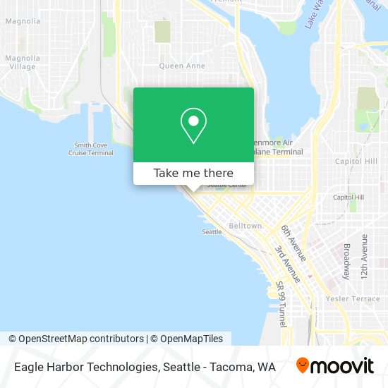 Eagle Harbor Technologies map