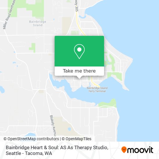 Bainbridge Heart & Soul: AS As Therapy Studio map