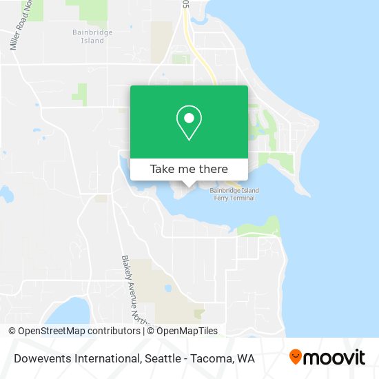 Dowevents International map