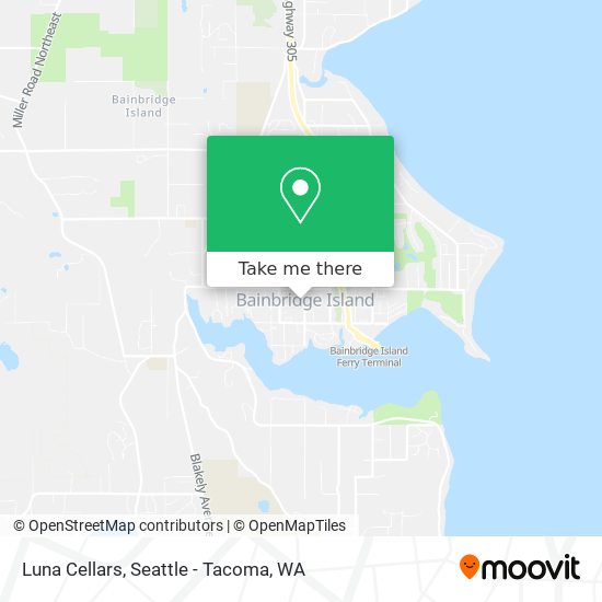 Luna Cellars map