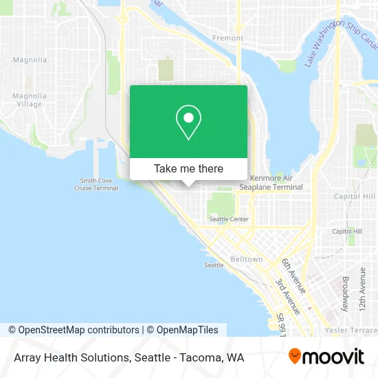 Array Health Solutions map