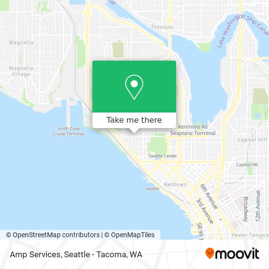 Amp Services map