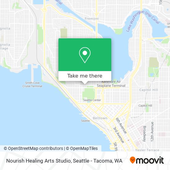 Nourish Healing Arts Studio map