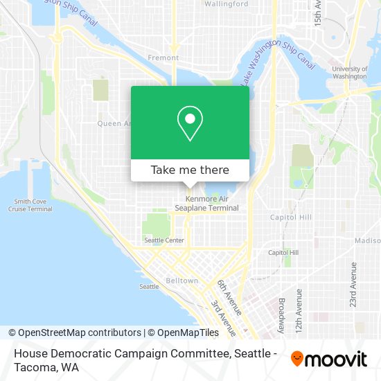 House Democratic Campaign Committee map
