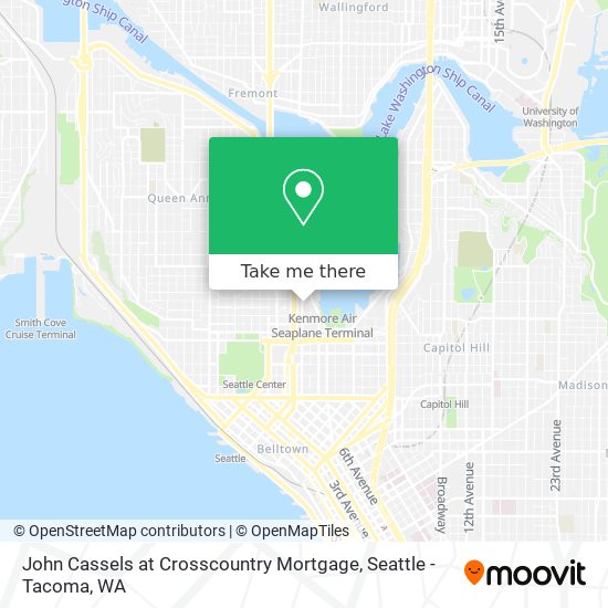 John Cassels at Crosscountry Mortgage map