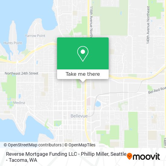 Reverse Mortgage Funding LLC - Phillip Miller map