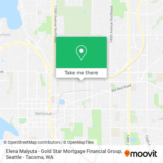 Elena Malyuta - Gold Star Mortgage Financial Group map