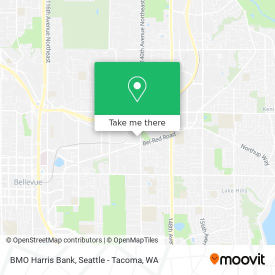 BMO Harris Bank map