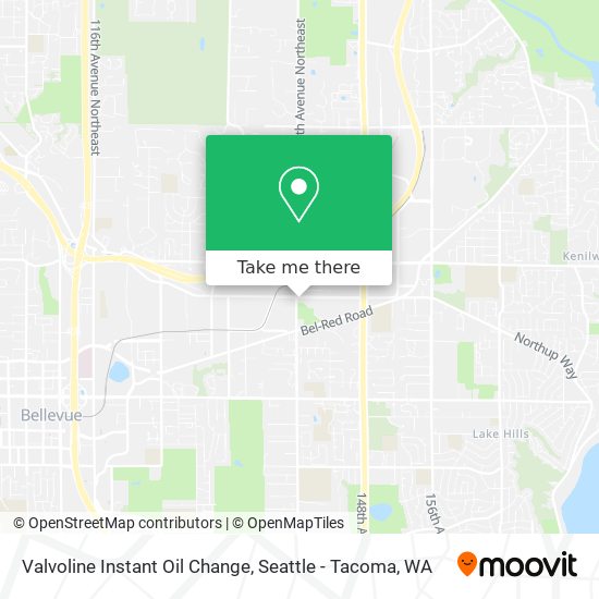 Valvoline Instant Oil Change map