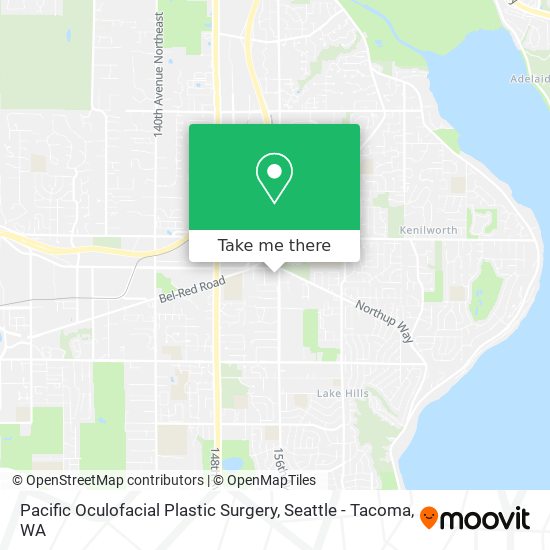 Pacific Oculofacial Plastic Surgery map