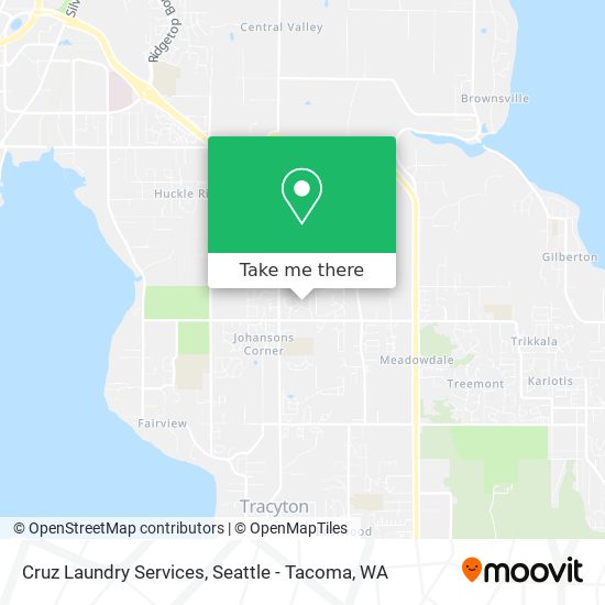 Mapa de Cruz Laundry Services