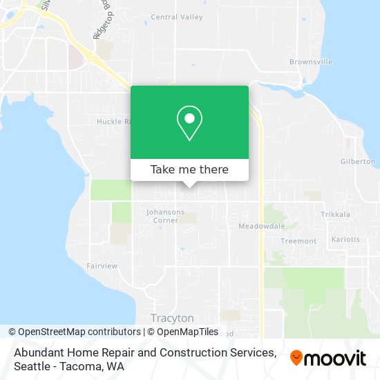 Abundant Home Repair and Construction Services map