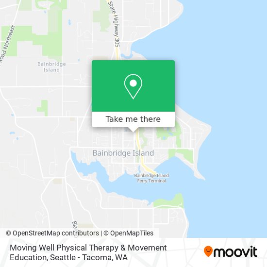Mapa de Moving Well Physical Therapy & Movement Education
