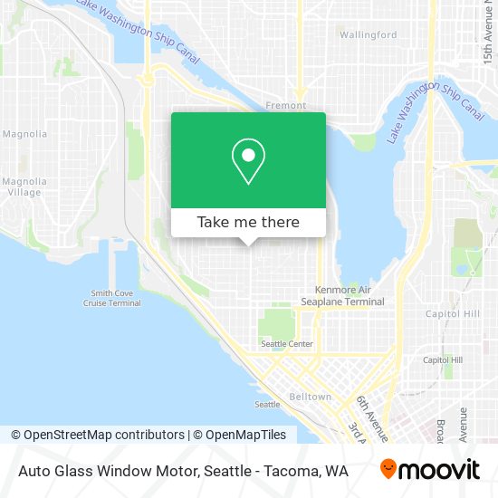 Auto Glass Window Motor map