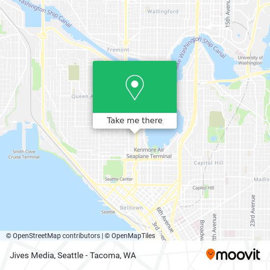 Jives Media map