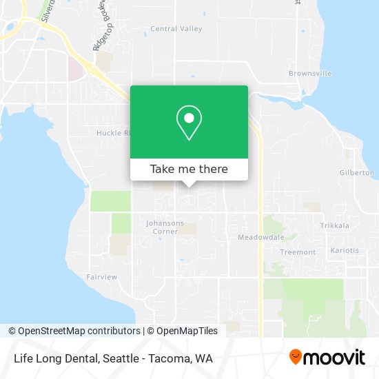 Life Long Dental map