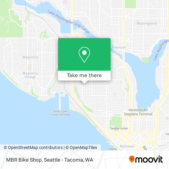 MBR Bike Shop map