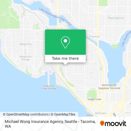 Michael Wong Insurance Agency map