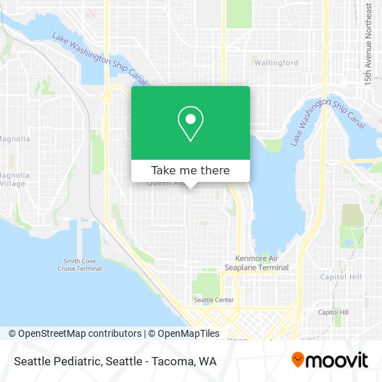 Seattle Pediatric map