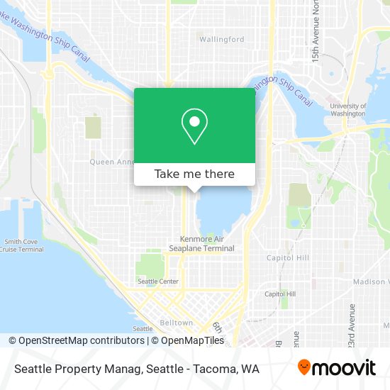 Mapa de Seattle Property Manag