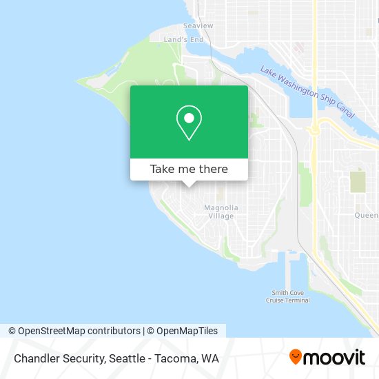 Mapa de Chandler Security