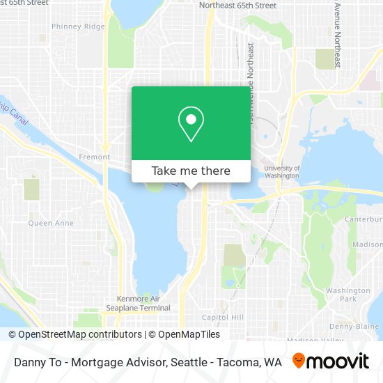 Danny To - Mortgage Advisor map
