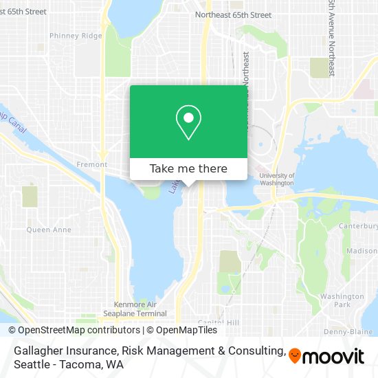 Mapa de Gallagher Insurance, Risk Management & Consulting