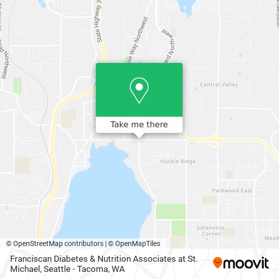 Franciscan Diabetes & Nutrition Associates at St. Michael map