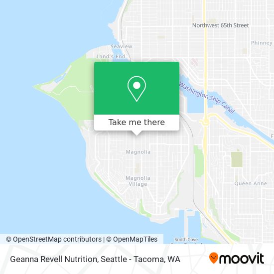 Geanna Revell Nutrition map