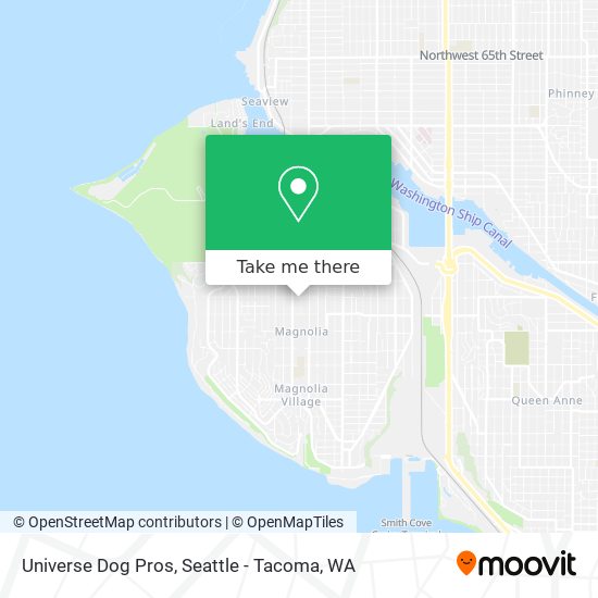 Universe Dog Pros map
