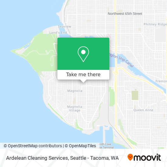 Ardelean Cleaning Services map