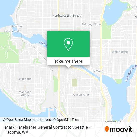 Mark F Meissner General Contractor map