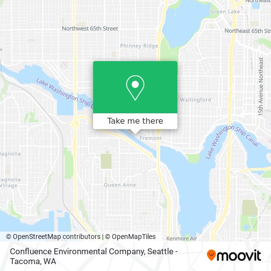 Confluence Environmental Company map