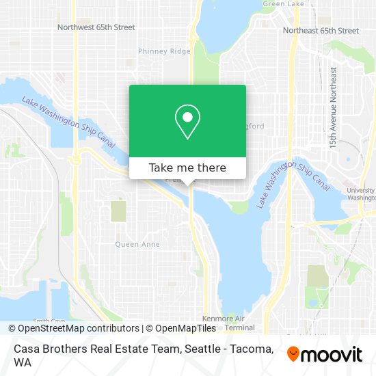 Mapa de Casa Brothers Real Estate Team