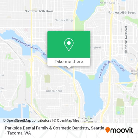 Mapa de Parkside Dental Family & Cosmetic Dentistry