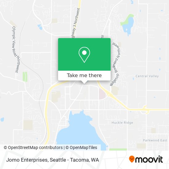 Jomo Enterprises map