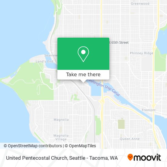 United Pentecostal Church map