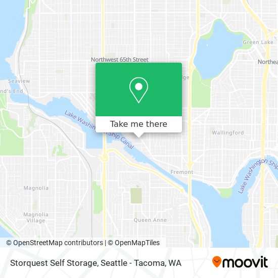 Mapa de Storquest Self Storage