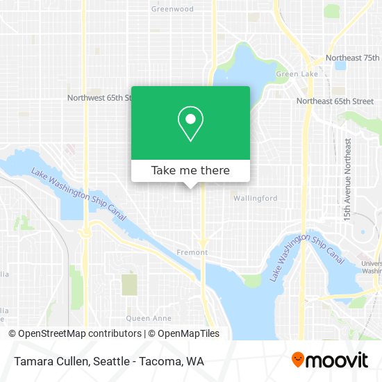 Tamara Cullen map