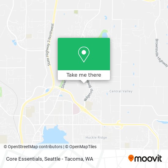Core Essentials map