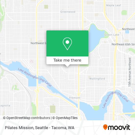 Pilates Mission map