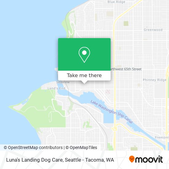 Mapa de Luna's Landing Dog Care