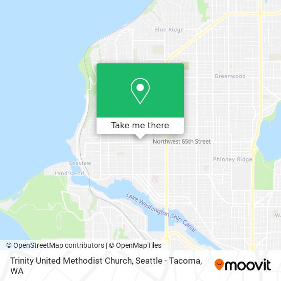 Mapa de Trinity United Methodist Church