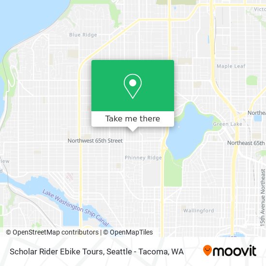 Scholar Rider Ebike Tours map