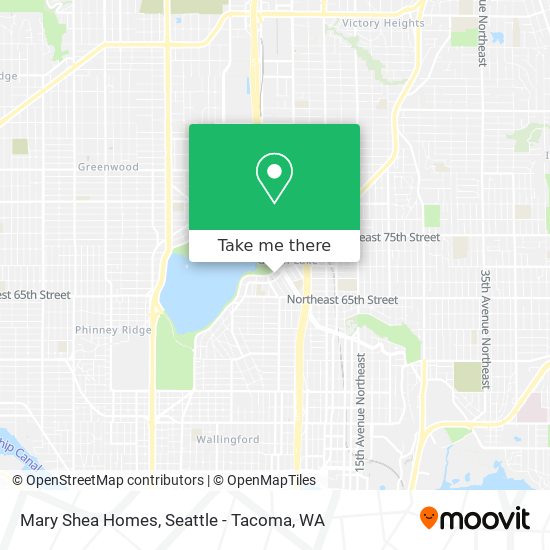 Mary Shea Homes map