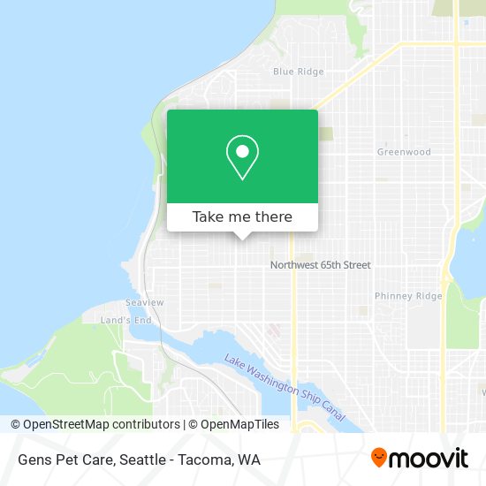 Gens Pet Care map